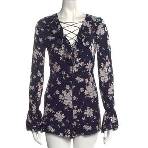 Intermix floral romper